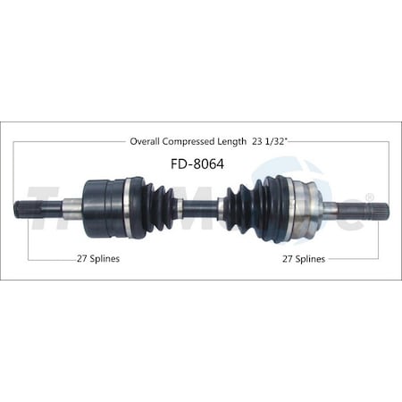 Cv Axle Shaft,Fd-8064